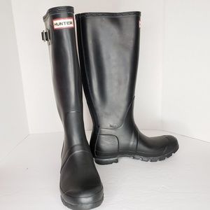 Hunter Tall Rain Winter Boots Women's Size 7